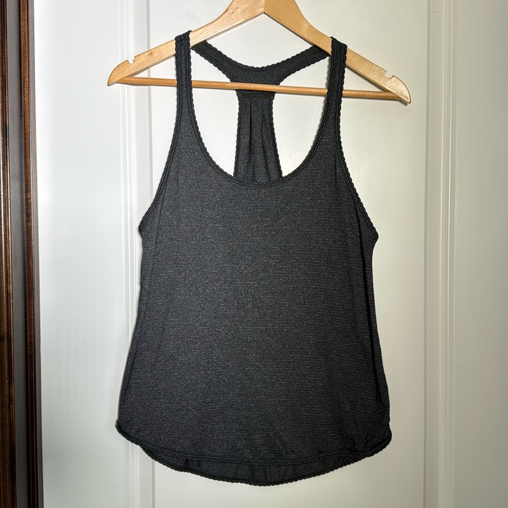 Lululemon gray loose fitting tank